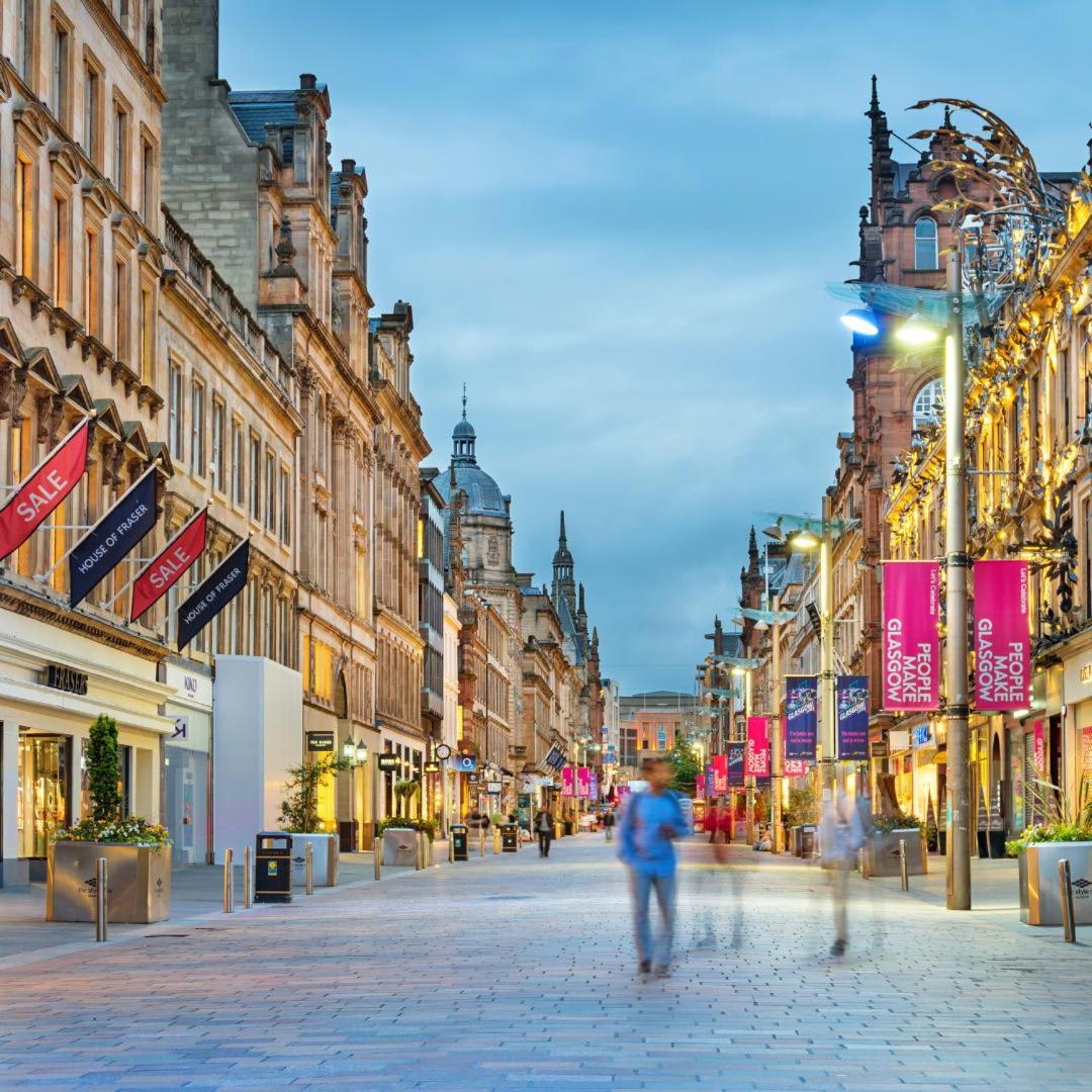 Fantastic City Centre Flat Glasgow Exterior foto